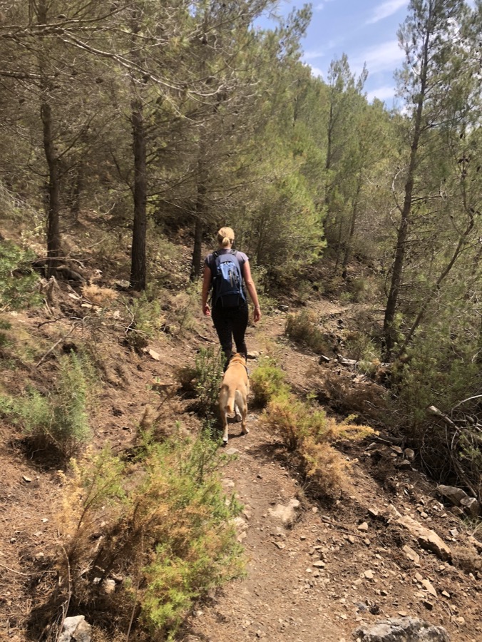 Wandelen door de natuur van Andalusië